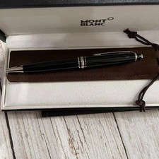 Montblanc Platinum Finish Meisterstuck Classique Luxury Ballpoint Pen 164  picture