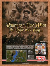 1996 Wargame Construction Set 3 Age Of Rifles PC Original Ad / Promo v1 picture