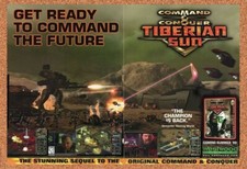 1999 Command & Conquer Tiberian Sun PC Original Advertisement / Retro Promo v5 picture