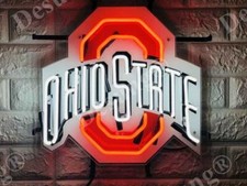 New Ohio State Logo Lamp Neon Light Sign 20