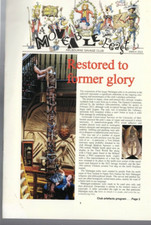 MEMORABILIA ,A MOVEABLE FEAST , MELBOURNE SAVAGE CLUB , MARCH 2023 , BOOKLET picture