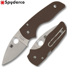 Spyderco Lil' Native Sprint Run CPM-15V Blade Brown G10 Handles C230GPBN15V picture