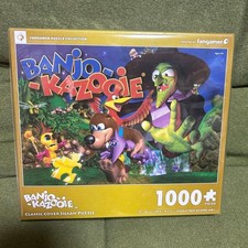 Rare Unopened Banjo-Kazooie Jigsaw Puzzle Collectible picture