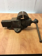Prentiss Bull Dog No. 50 Vise Bench Antique Tool Cast Iron 3-1/4