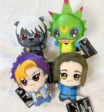DIGIMON BEATBREAK Chibigurumi Plush Doll Mascot Set of 4 Types 11cm picture