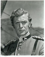 Michael Caine Autograph Signed 10-8 Photo Film TV Superstar Legend picture