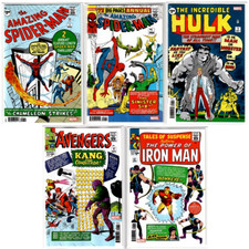 AMAZING SPIDER-MAN #1 ASM Annual #1 Hulk #1 AVENGERS #8 Facsimile & MORE Set Lot picture