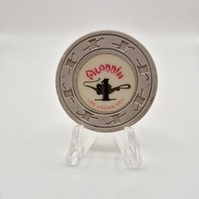 Aladdin Hotel Casino Las Vegas Nevada 1970's $1 Casino Chip N2984 * Circulated picture