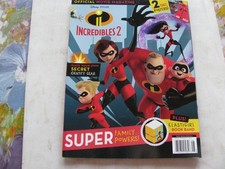 2018  AUGUST  INCREDIBLES  2  II  MOVIE MAGAZINE DISNEY PIXAR ONE OWNER GORGEOUS picture
