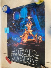 Original 1977 Star Wars: A New Hope Poster – Hildebrandt Brothers Rare Original picture