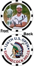 WYNDHAM CLARK - 2026 US OPEN - SHINNECOCK HILLS -  POKER CHIP ***SIGNED*** picture