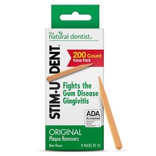 Stim-u-dent Original Plaque Removers 200ct - 8 Packets of 25 Picks picture