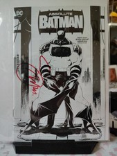 Absolute Batman 1 SDCC 2024 Ashcan Signed Scott Snyder w/COA B&W Dragotta picture