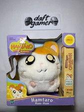 Vintage Hamtaro Ham-Ham Hamster Plush Stuffed Animal Toy Hasbro New in Box VHS picture