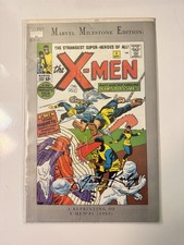 X-MEN #1 MARVEL MILESTONE ED SIGNED BY  ARTIST JACK KIRBY 1549/2000 COA 1993 picture