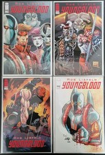Young Blood (2025) #1, Lot A, 4 Standard Covers, NM/Better, 1st picture
