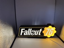 Fallout76 LED Lightbox – Handmade Fallout Display picture