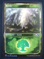 Forest 313 Foil Showcase - Mtg Card #239 picture