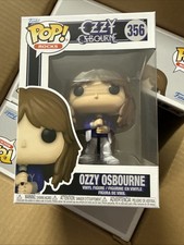 Funko Pop Rocks Ozzy Osbourne Pop Vinyl Figure #356 Glitter Free Protector New picture