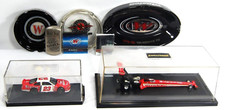 Winston Collection NHRA Dragster + #23 NASCAR in Cases Lighter Ash Trays Matches picture