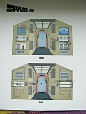 Custom Designed  Cardstock BULKHEADS for SPACE 1999 Mattel Eagle 1 as shown picture