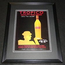 2011 Tropico Rum Framed 11x14 ORIGINAL Vintage Advertisement picture