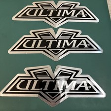 FOIL ULTIMA Sticker Decal New Old Stock 7