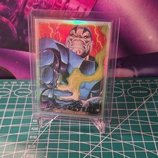 2024 Marvel Masterpieces ‘92 Platinum Apocalypse/Warlock # 10 Rainbow - Error picture