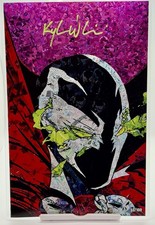 ✍🏼SPAWN Mosaic Scrapbook: LTD 53/100 Signed By Kyle Willis W/COA picture