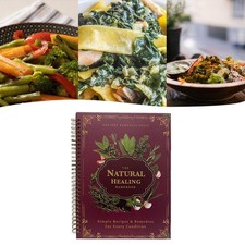 The Natural Healing Handbook Spiral Bound Guide with Herbal Remedies and Recipes picture