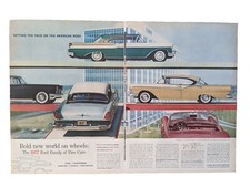 1957 Ford Motor Company Lineup, Corporate Office Building, Thunderbird Lincoln  picture