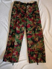 Vtg Swiss Military Alpenflage Field Pants NOS  New Sz 44/80 picture