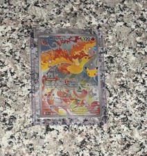 Pokémon 30th Anniversary Moltres IR illustration Rare 130/128 - Pack Fresh picture