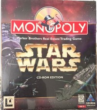 Monopoly Star Wars CD-ROM Edition (PC, 1997) Lucas Arts SEALED picture