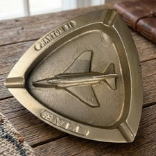 Vtg McDonnell Douglas F-4 Phantom II Military Airplane IIAF Aviation Ashtray picture
