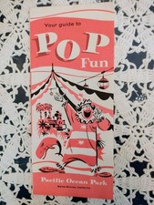 Vintage Amusement Park Brochure Pacific Ocean Park Santa Monica CA picture