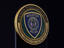 Houston Texas Police Department HPD Challenge Coin picture