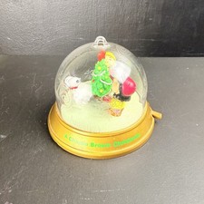 1999 Peanuts Very Merry Whirl Arounds Blockbuster Spinning Christmas Ornament picture