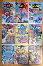 MASK (1987) 1 2 3 4 5 6 7 8 9 Complete Lot Set #1-9 Kenner M.A.S.K. DC Comics picture