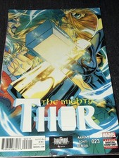 THE MIGHTY THOR #23 (2015) AARON / SCHITI ~ DAUTERMAN COVER ~ NM picture