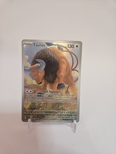 Pokemon 2026 Tauros 096/086 Chaos Rising Full Art Holo English 130 HP picture