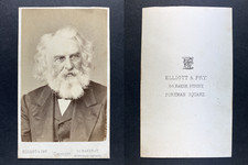 Elliott & Fry, London, The Poet Henry Wadsworth Longfellow CDV Vintage Albumen p picture
