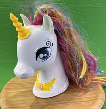 Lexibook Interactive Rainbow Unicorn Styling Head Soft Colorful Hair Tested Good picture