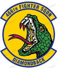 USAF 466th Fighter Squadron Self-adhesive Vinyl Decal picture