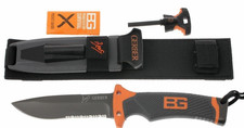 GERBER Bear Grylls ULTIMATE Survival Knife Partially Serrated or Plain Edge picture