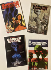 Saucer Country Vol 1 2 (2012 Vertigo) Saucer State Vol 1 (2018 IDW) Finale Set picture
