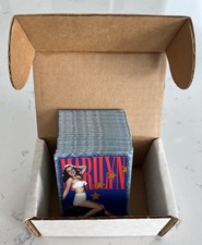 1993 Collector Marilyn Monroe Trading Cards Complete Set Of 100 Sports Time NEW picture