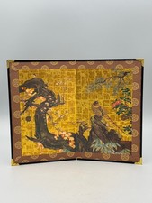 Japanese 2-Panel Mini Byobu Screen - Kano Sansetsu Plum Blossoms and Birds picture