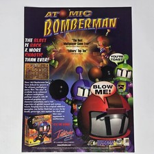 Atomic Bomberman PC Blow Me Print Ad/Poster Official Promo picture