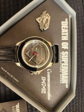 Rare find Vintage Limited Collectible-Death Of Superman Watch 1992 #6445/10,000 picture